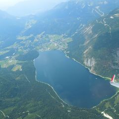 Flugwegposition um 15:12:32: Aufgenommen in der Nähe von Wiener Neustadt, Österreich in 526 Meter